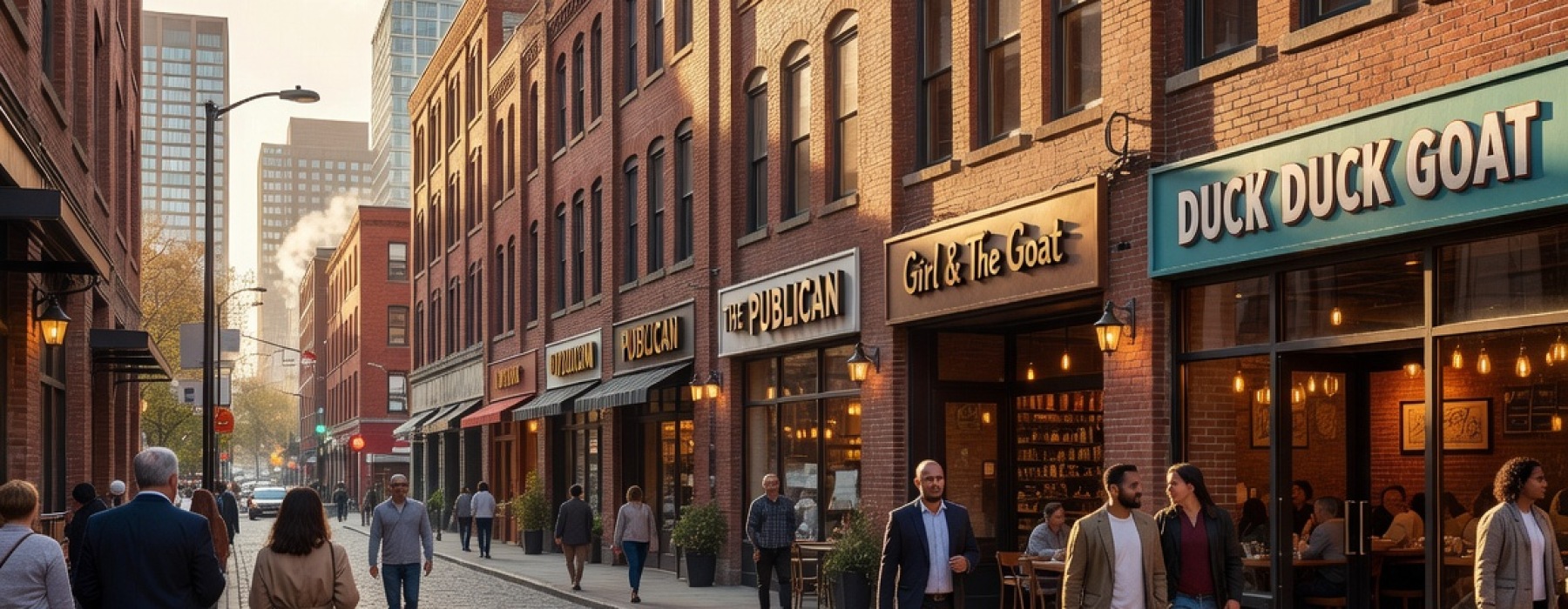 restaurants in fulton market chicago header image
