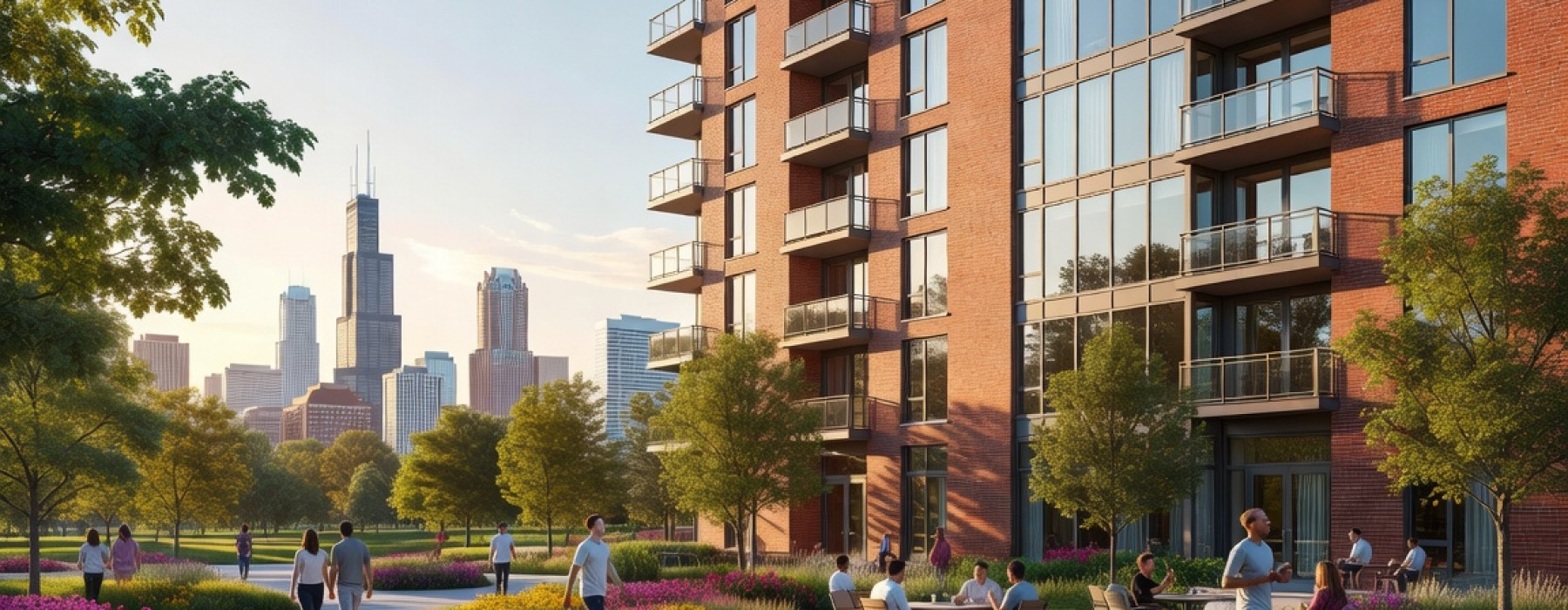 Ardus Chicago apartment community header image