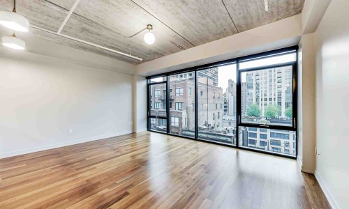 Luxury apartment virtual tour high-rise penthouse floor-to-ceiling windows - Luxury apartment virtual tour