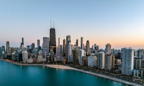 Chicago skyline - Chicago apartment search